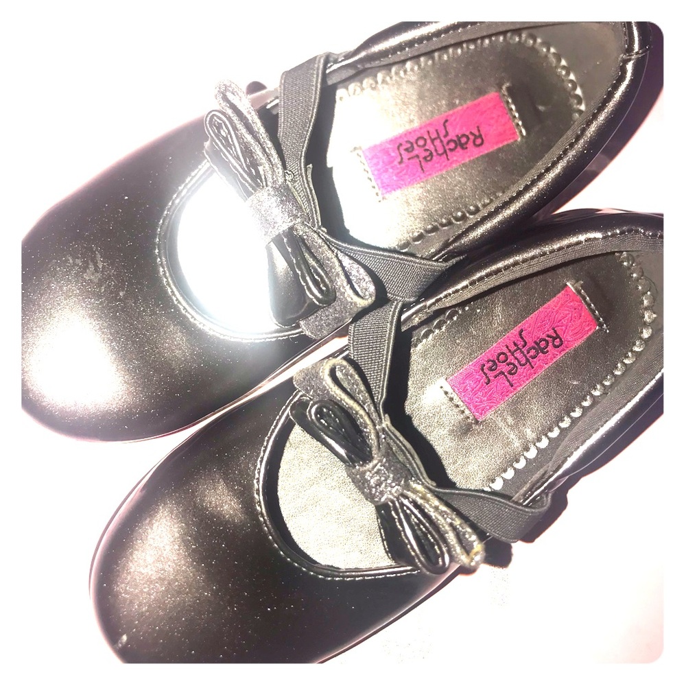 Girls Pewter Dress Shoes